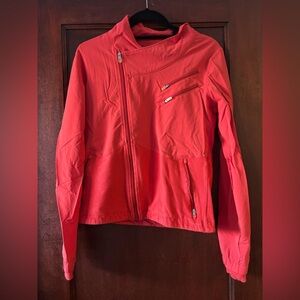 Oiselle Full Zip Up Running Jacket Size 4
